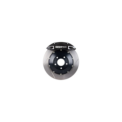 StopTech  Big Brake Kit; Black Caliper, Slotted Two-Piece Rotor, Front