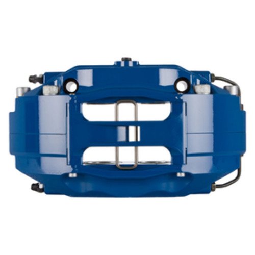 StopTech Big Brake Kit; Blue Caliper, Drilled Two-Piece Rotor, Front