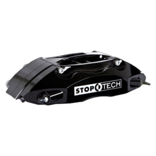 StopTech  Big Brake Kit; Black Caliper, Slotted Two-Piece Rotor, Rear