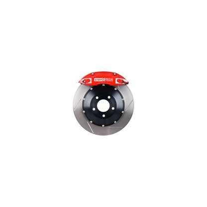 StopTech  Big Brake Kit; Black Caliper, Drilled Two-Piece Rotor, Front