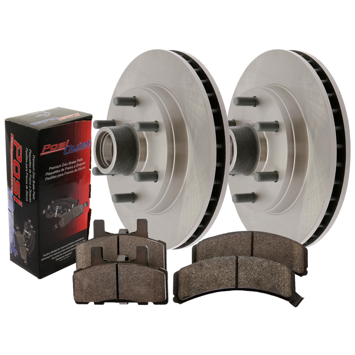 Centric Parts Disc Brake Kit with Posi-Quiet Pads 907.40554