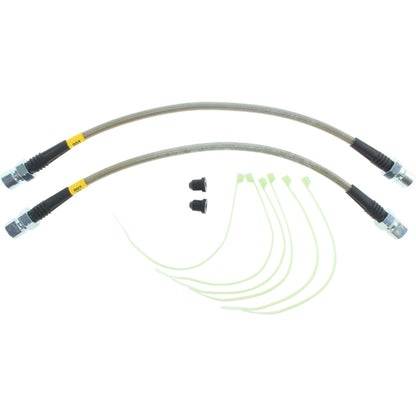 StopTech Ferrari 90-94 348 / 94-99 F355 Front Stainless Steel Brake Line Kit 950.03001