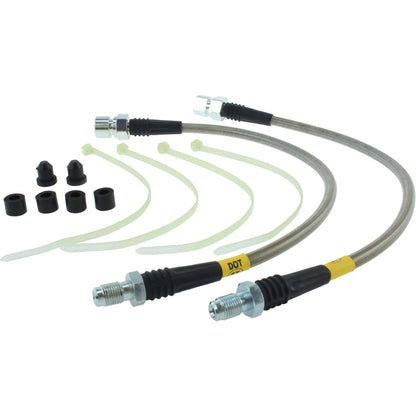 StopTech Ferrari 90-94 348 / 94-99 F355 Rear Stainless Steel Brake Line Kit 950.03500