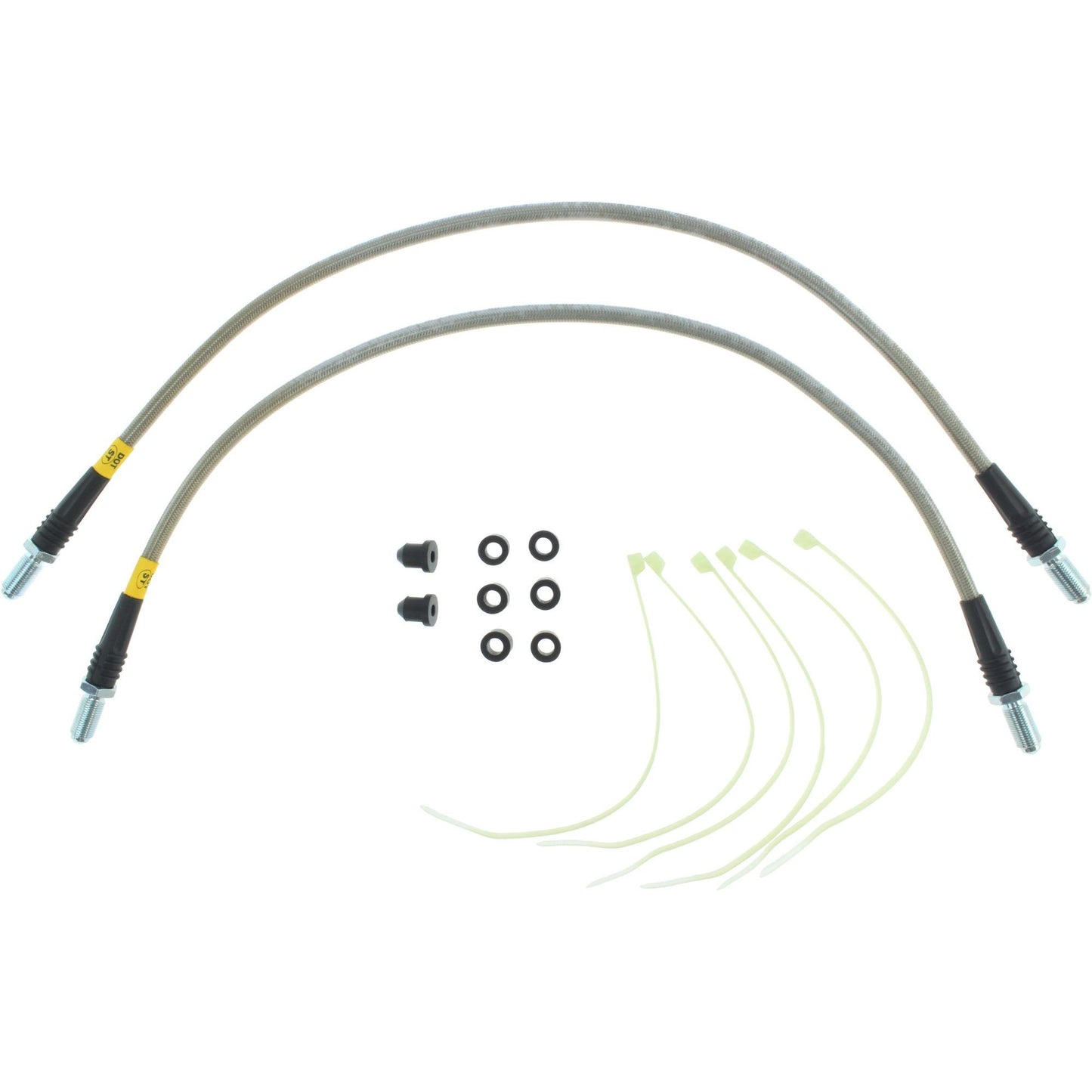 StopTech Lotus 05-11 Elise/06-10 Exige Front Stainless Steel Brake Line Kit 950.23000