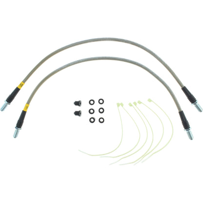 StopTech Lotus 05-11 Elise/06-10 Exige Front Stainless Steel Brake Line Kit 950.23000