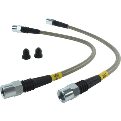 StopTech 01-05 Audi Allroad Quattro Stainless Steel Front Brake Lines 950.33003