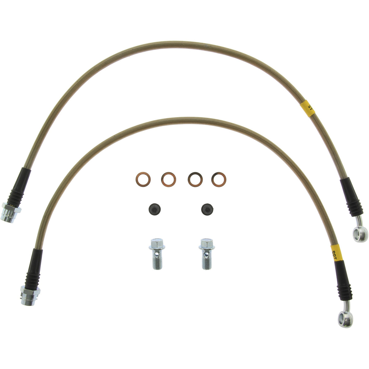 StopTech VW/Audi Front Stainless Steel Brake Line Kit 950.33008
