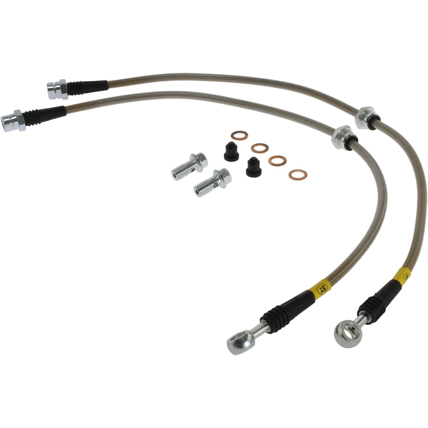 StopTech 10 VW Golf GTI Front Stainless Steel Brake Line Kit 950.33014