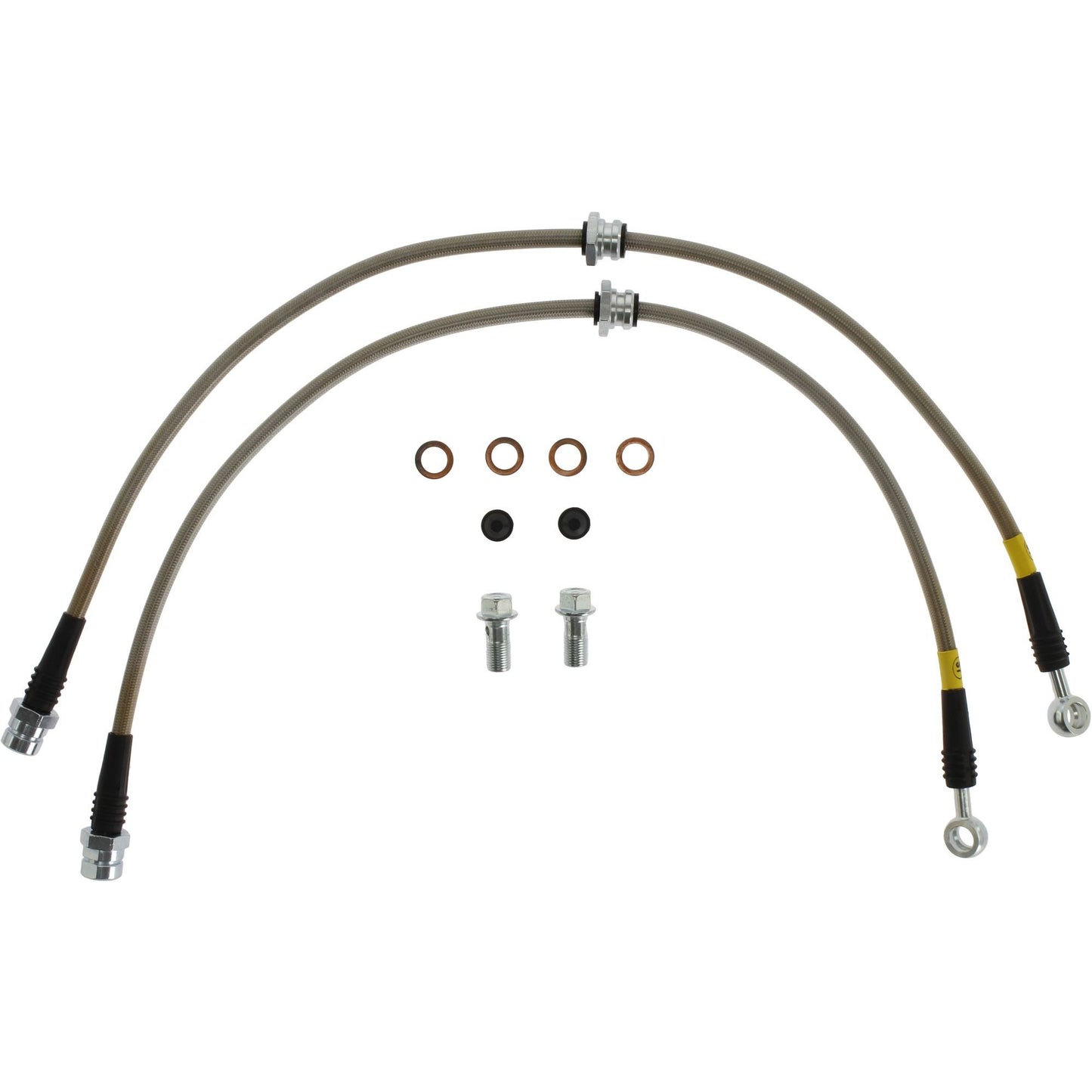 StopTech 10 VW Golf GTI Front Stainless Steel Brake Line Kit 950.33014