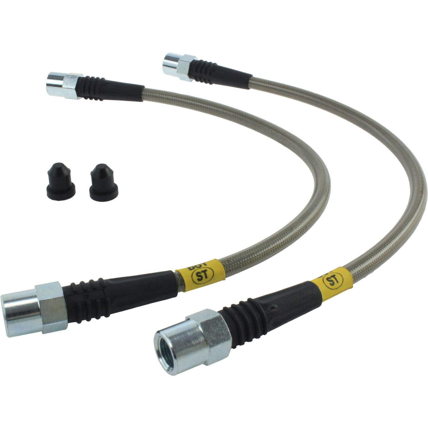 StopTech 09-11 Audi A6 Quattro / 07-11 S6 Front Stainless Steel Brake Line Kit 950.33018