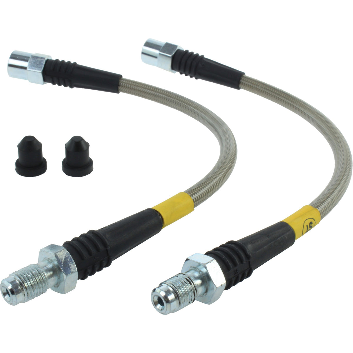 StopTech 92-94 Audi S4/95 Audi S6 Rear Stainless Steel Brake Line Kit 950.33506