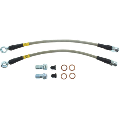 StopTech 07-08 Audi RS4 Rear Stainless Steel Brake Line Kit 950.33508