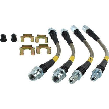 StopTech 93-98 Volkswagen Golf Stainless Steel Rear Brake Lines 950.33512