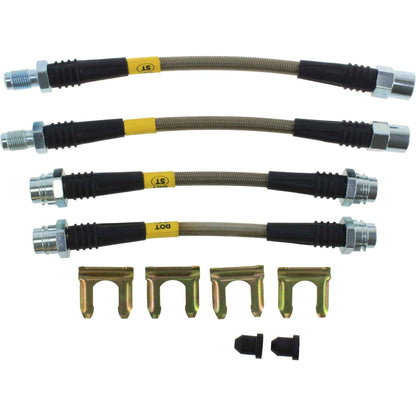 StopTech 93-98 Volkswagen Golf Stainless Steel Rear Brake Lines 950.33512