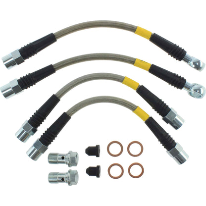 StopTech 98-05 VW Passat Rear Stainless Steel Brake Line Kit 950.33513