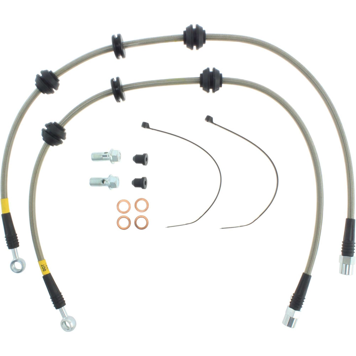 StopTech BMW SS Brake Lines (for 83-B32-6D00) 950.34031