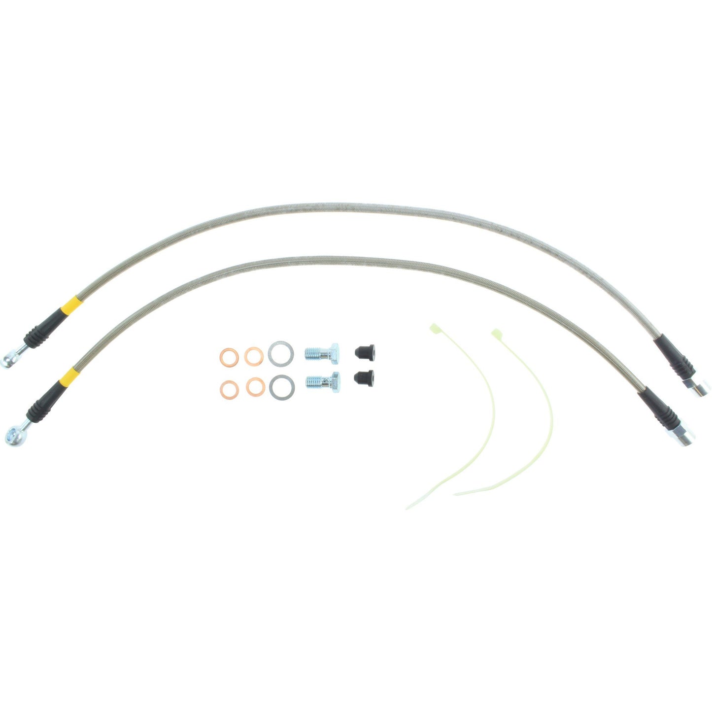 StopTech 00-06 BMW X5 Stainless Steel Rear Brake Line Kit 950.34516