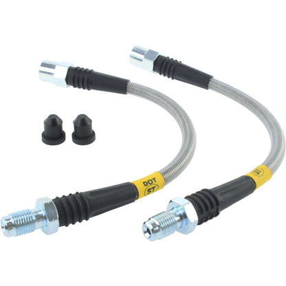 StopTech 94-95 BMW 540i Stainless Steel Rear Brake Line Kit 950.34518
