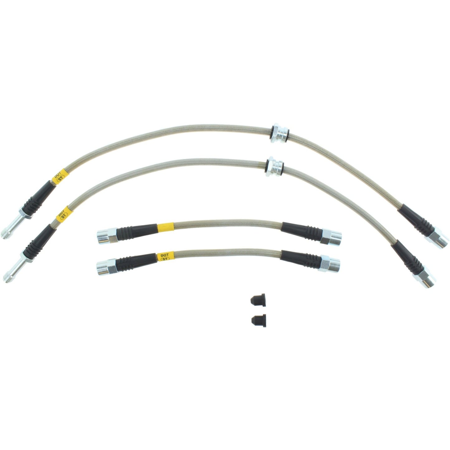 StopTech 96-2000 BMW 328I / 328IS Stainless Steel Rear Brake Lines 950.34521