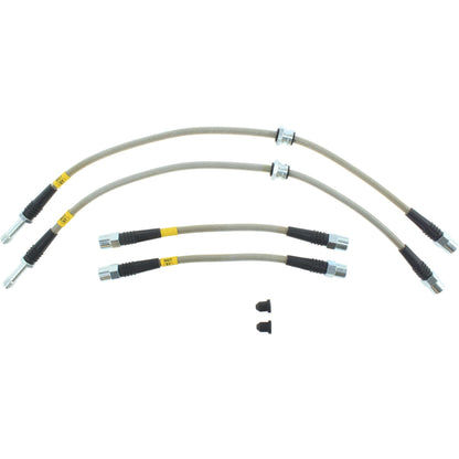StopTech 96-2000 BMW 328I / 328IS Stainless Steel Rear Brake Lines 950.34521