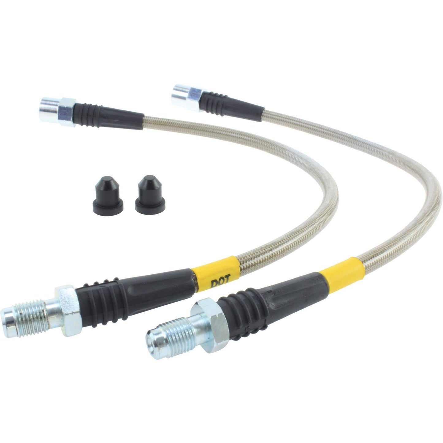 StopTech 08-12 Mercedes C350 / 03-12 Mercedes SL550 Stainless Steel Rear Brake Lines 950.35504