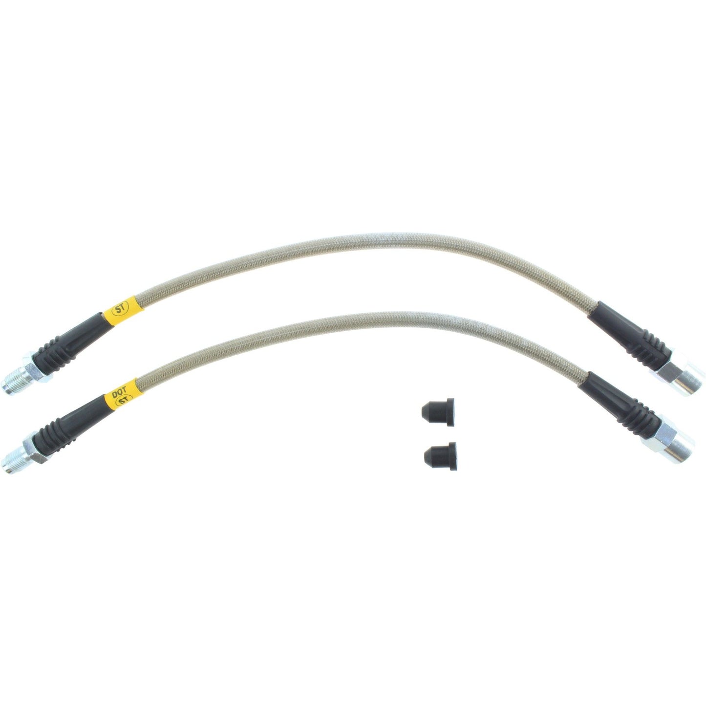 StopTech 08-12 Mercedes C350 / 03-12 Mercedes SL550 Stainless Steel Rear Brake Lines 950.35504