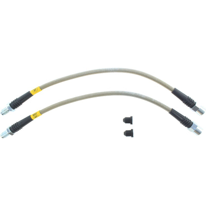 StopTech 08-12 Mercedes C350 / 03-12 Mercedes SL550 Stainless Steel Rear Brake Lines 950.35504