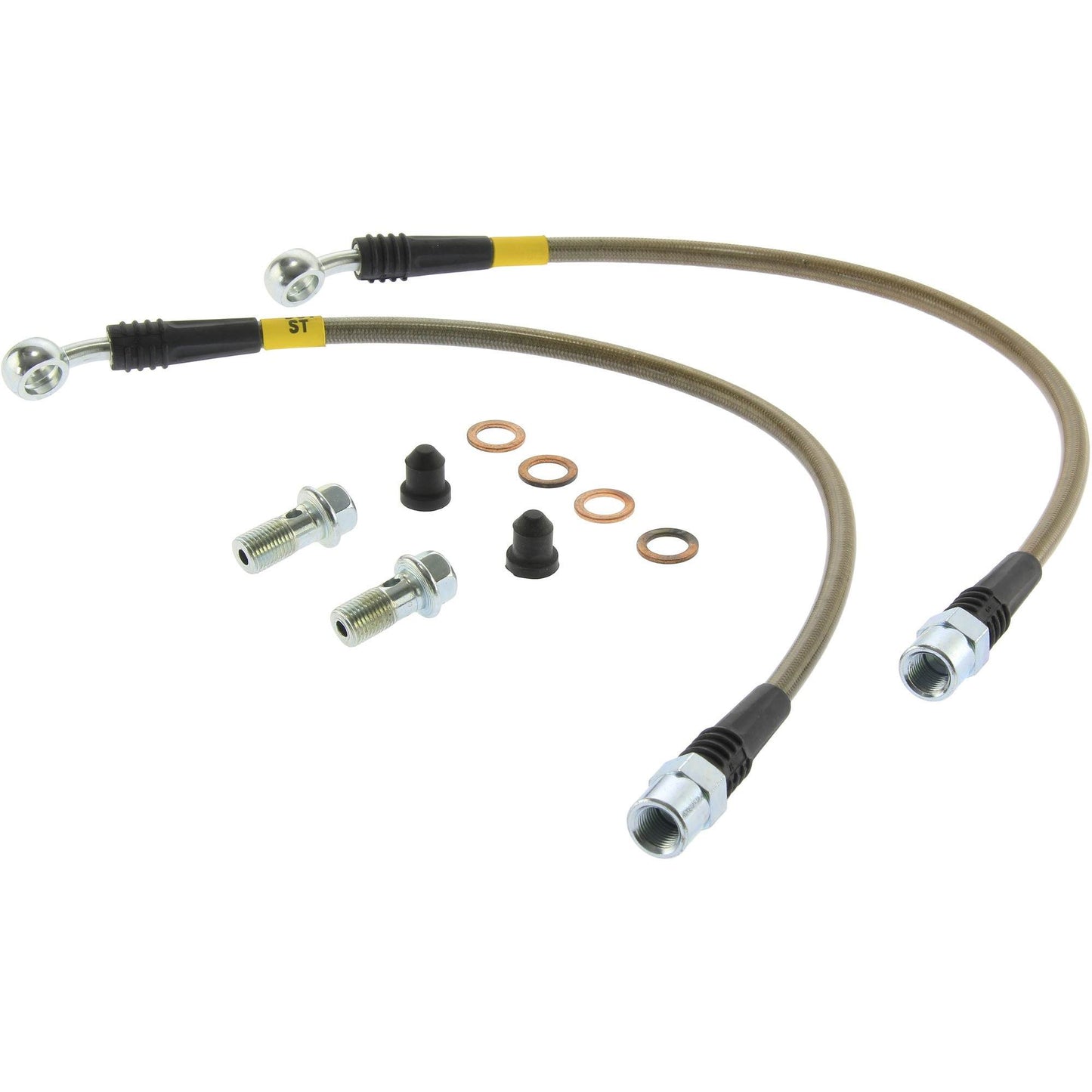 Stoptech 2008 Mercedes S600 Armored  Stainless Steel Rear Brake line Kit 950.35505