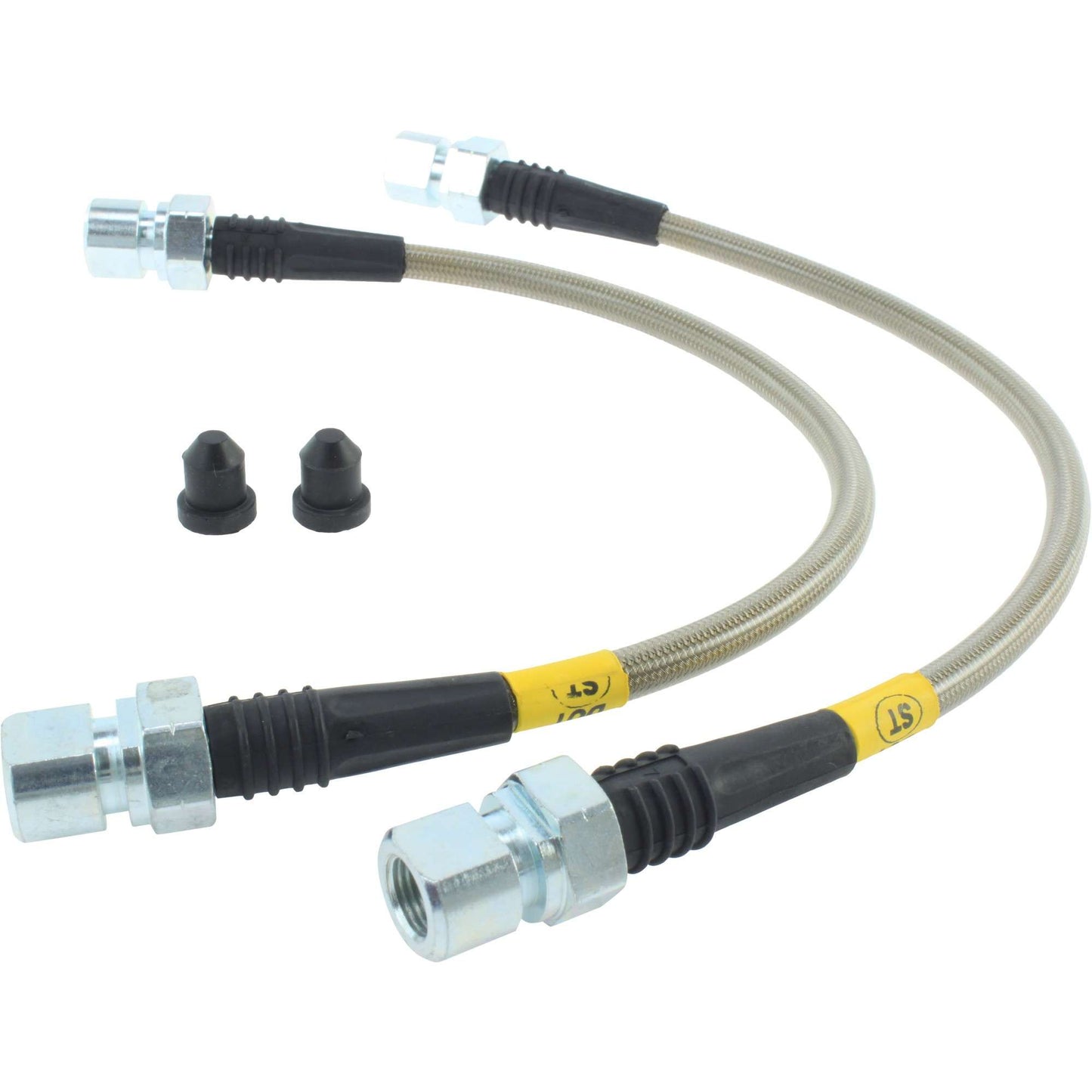 StopTech 89-98 Porsche 911 Stainless Steel Front Brake Lines 950.37001