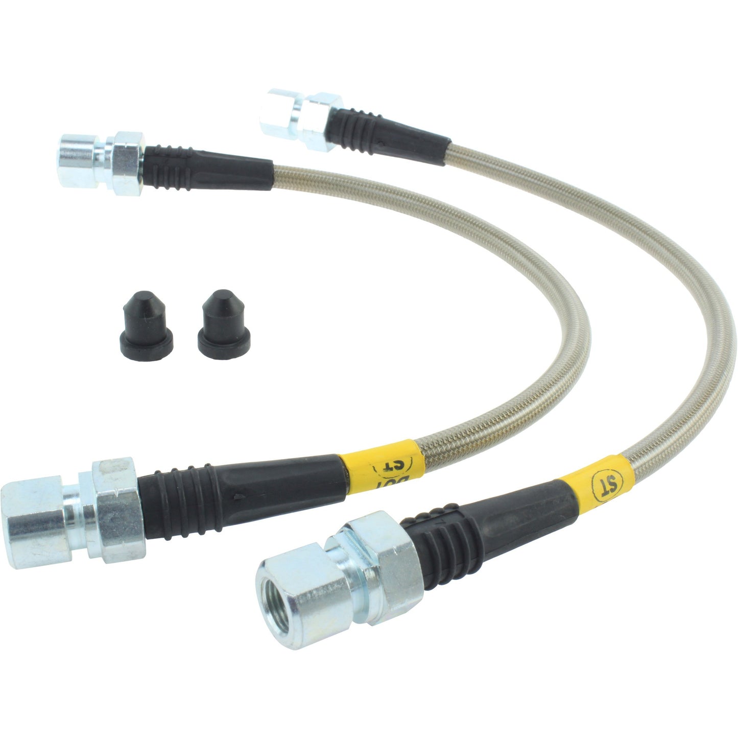 StopTech 89-98 Porsche 911 Stainless Steel Front Brake Lines 950.37001