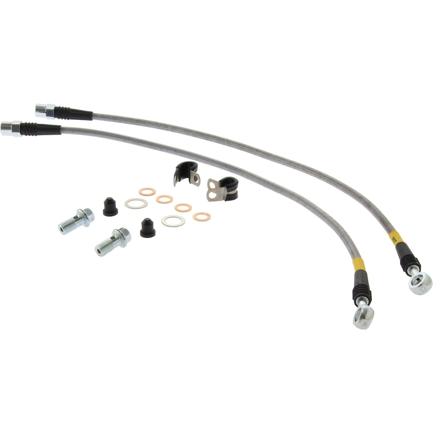 StopTech Porsche GT2 Front Stainless Steel Brake Line Kit 950.37012