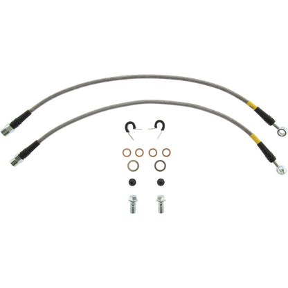 StopTech Porsche GT2 Front Stainless Steel Brake Line Kit 950.37012