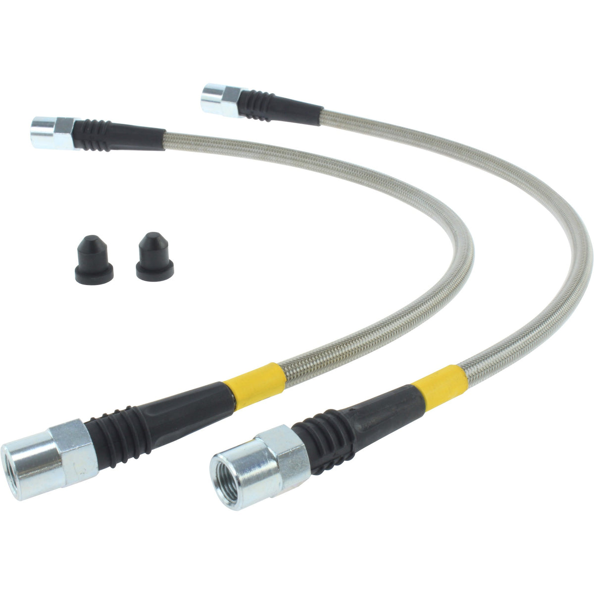 StopTech Stainless Steel Front Brake Lines for 04-05 Porsche Carrera GT 950.37014