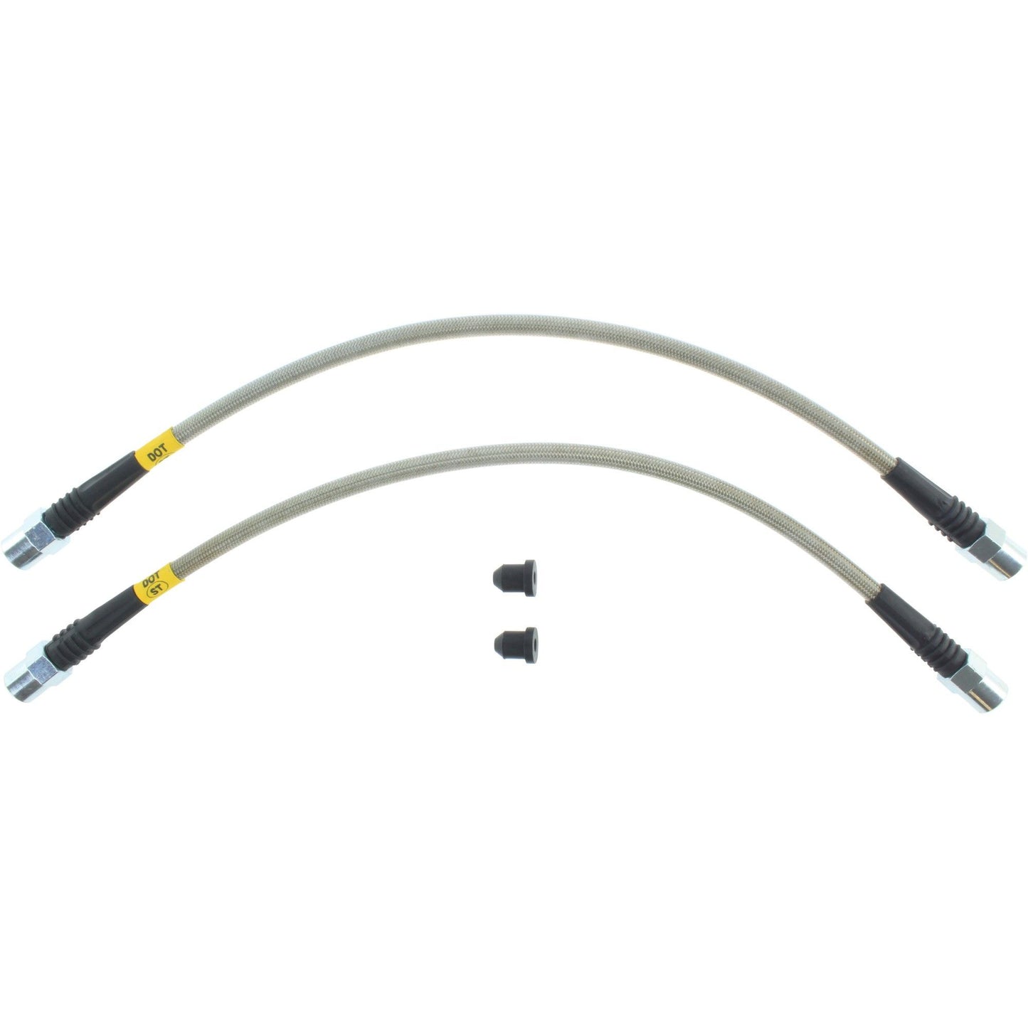 StopTech Stainless Steel Front Brake Lines for 04-05 Porsche Carrera GT 950.37014