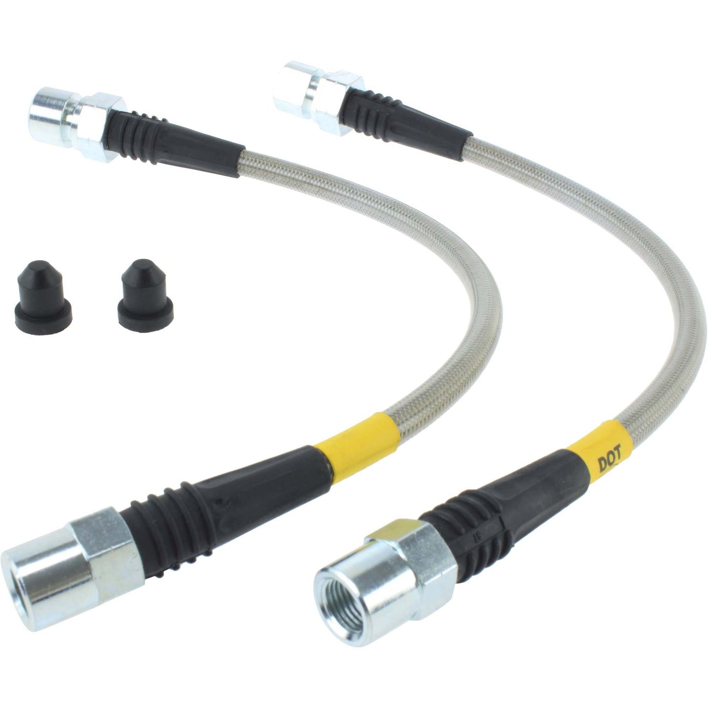StopTech 89-94 Porsche 911 Stainless Steel Rear Brake Lines 950.37502