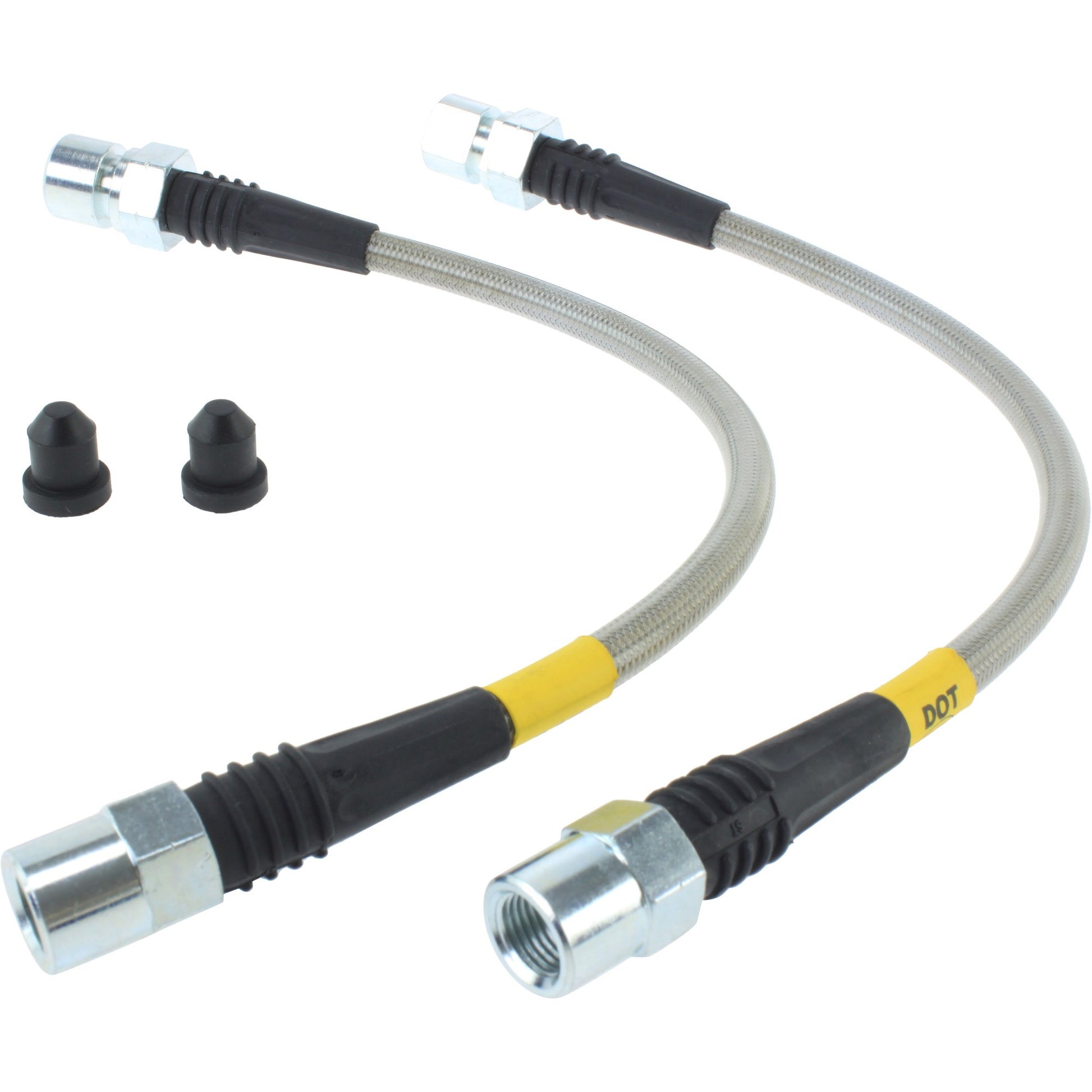 StopTech 89-94 Porsche 911 Stainless Steel Rear Brake Lines 950.37502