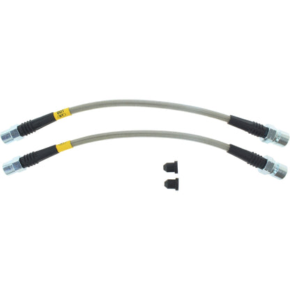 StopTech 89-94 Porsche 911 Stainless Steel Rear Brake Lines 950.37502
