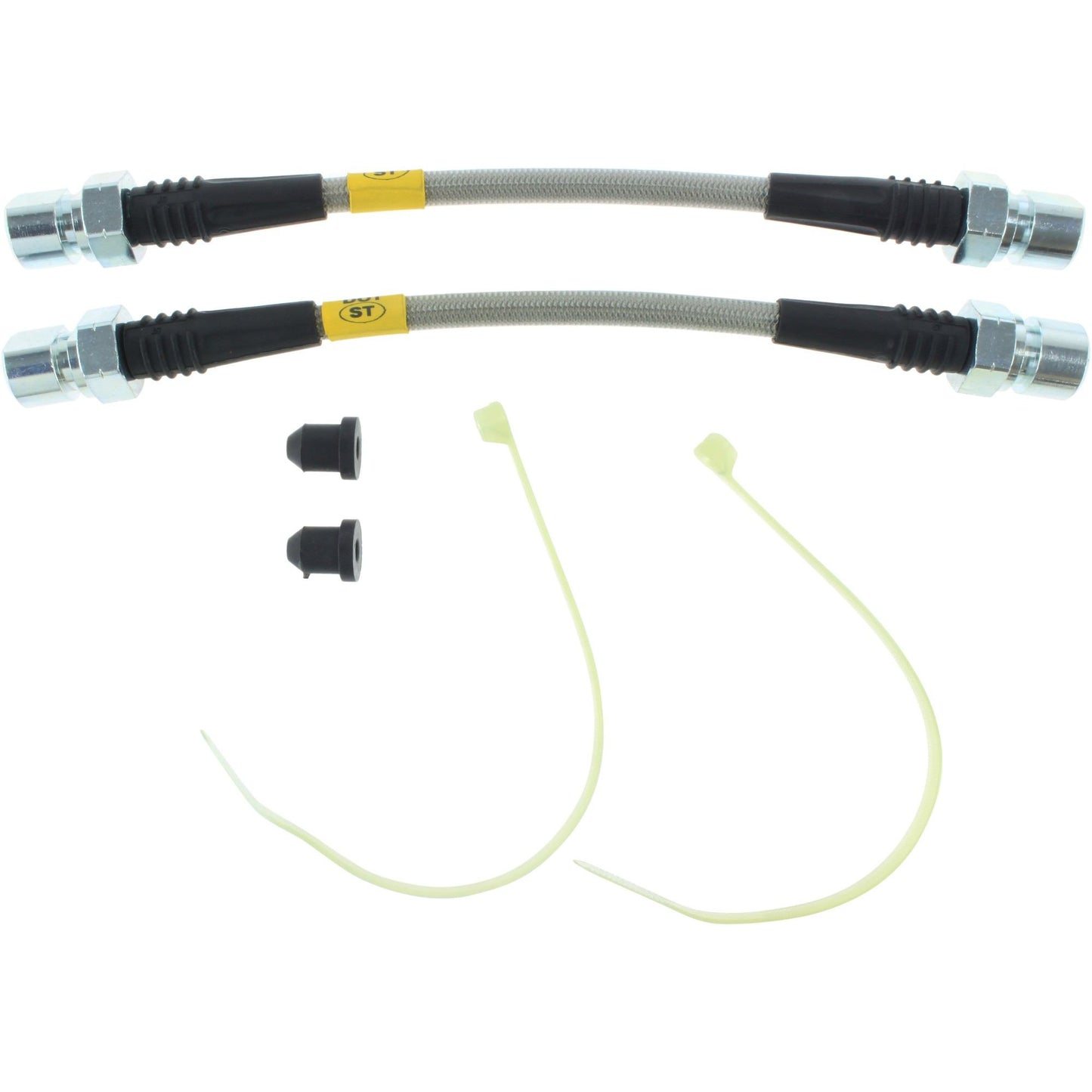 StopTech 92-95 Porsche 968 Exc Sport Brake Package Rear Stainless Steel Brake Line Kit 950.37503