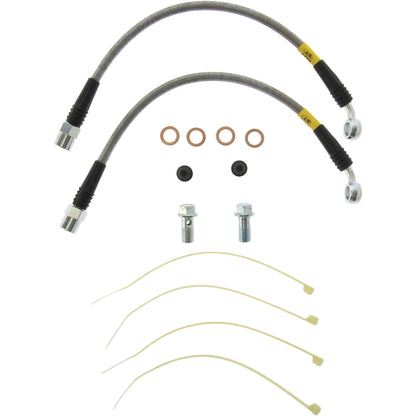 StopTech Porsche GT2 Rear Stainless Steel Brake Line Kit 950.37505