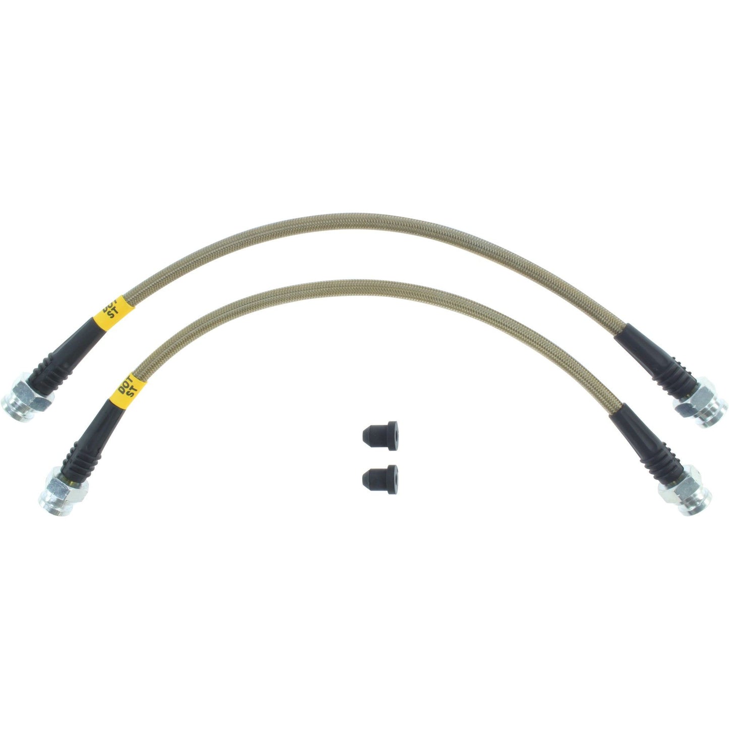 StopTech 07-08 Honda Fit Stainless Steel Rear Brake Lines 950.40515