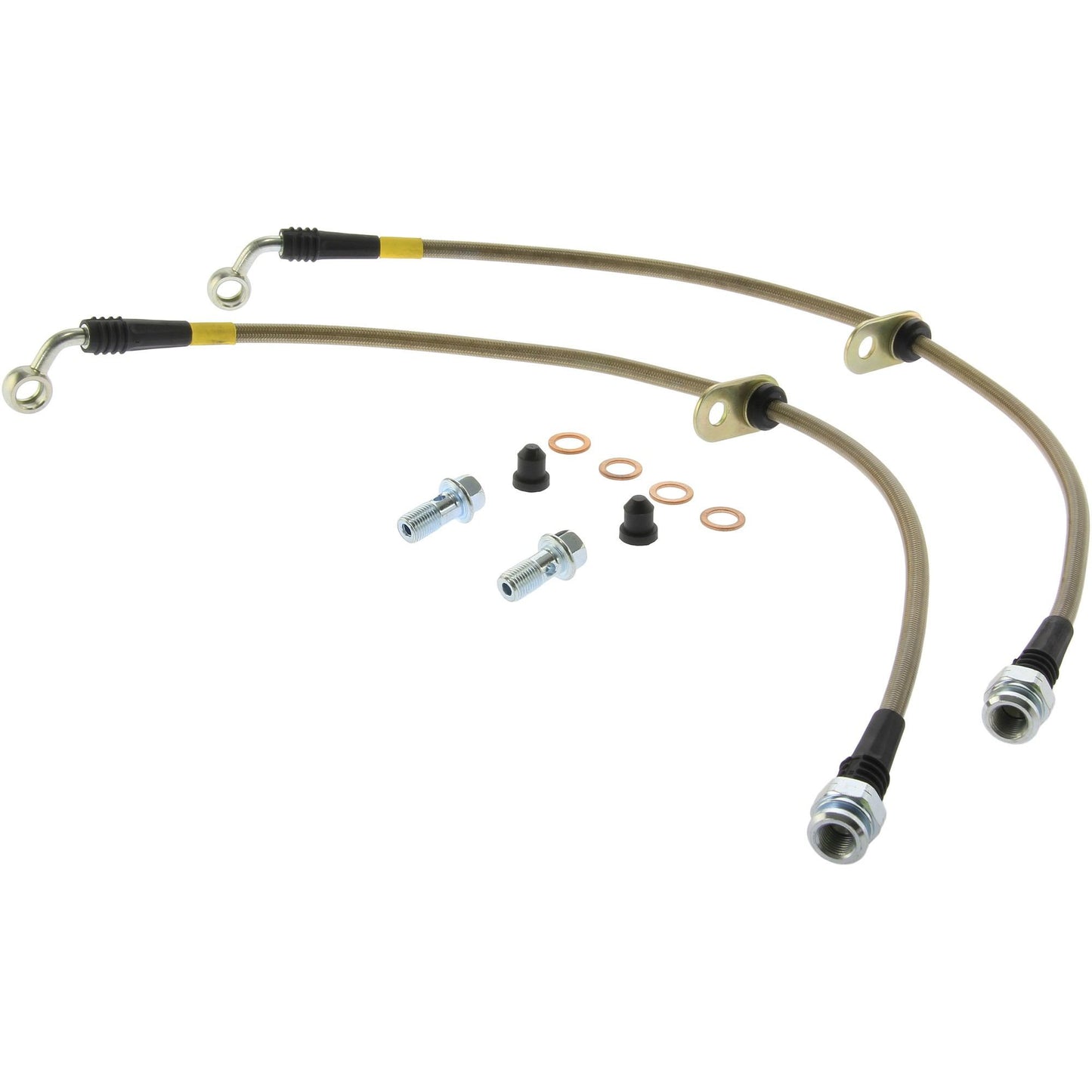 StopTech 2016 Honda Civic Stainless Steel Rear Brake Lines 950.40520