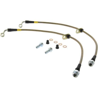 StopTech 2016 Honda Civic Stainless Steel Rear Brake Lines 950.40520