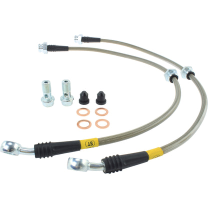 StopTech Stainless Steel Brake Lines (front) - Nissan 240SX 89-98 (ALL)