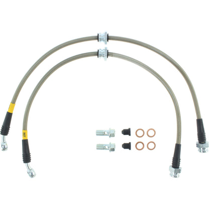 StopTech Stainless Steel Brake Lines (front) - Nissan 240SX 89-98 (ALL)
