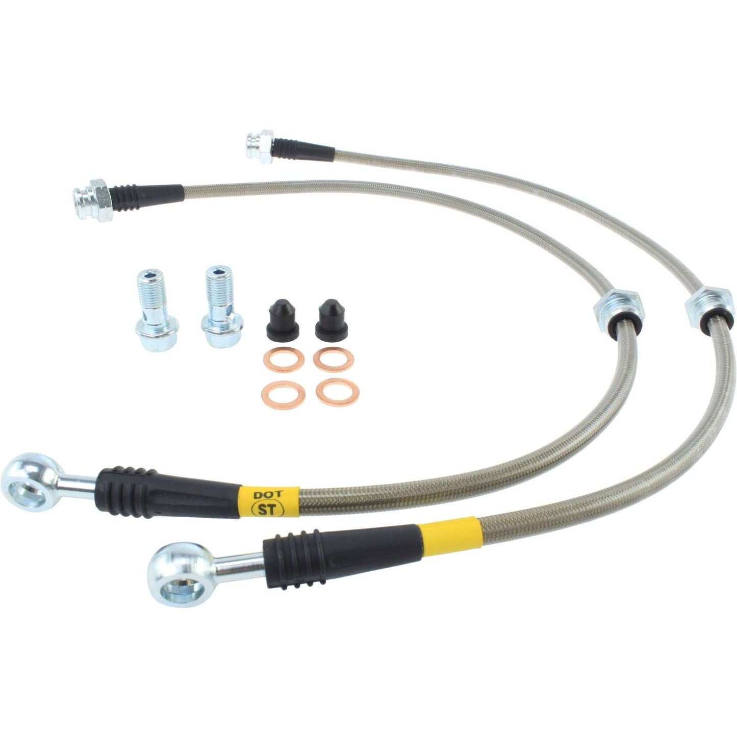 StopTech 05-13 Nissan Murano Stainless Steel Front Brake Lines 950.42010