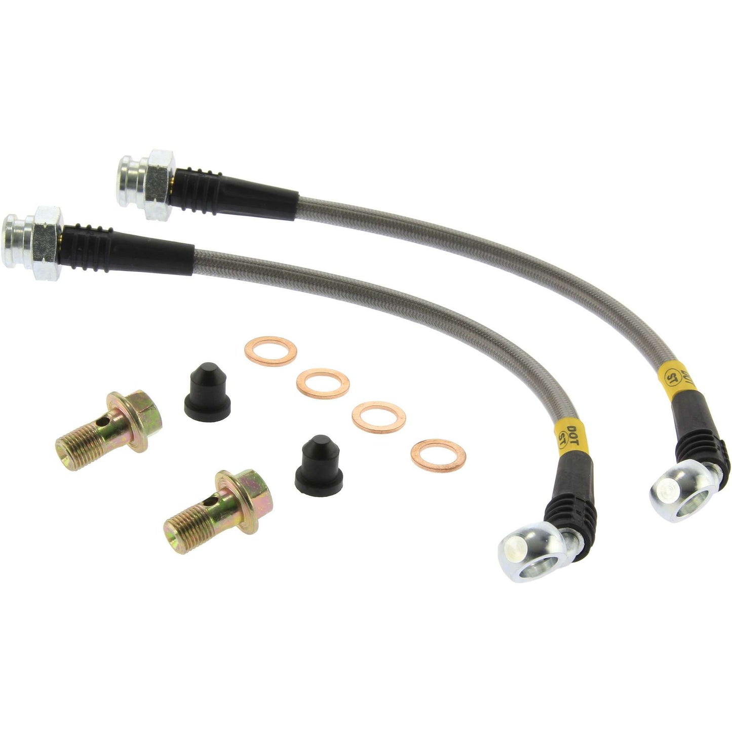 StopTech 90-96 Nissan 300ZX Stainless Steel BBK Rear Brake Lines 950.42501