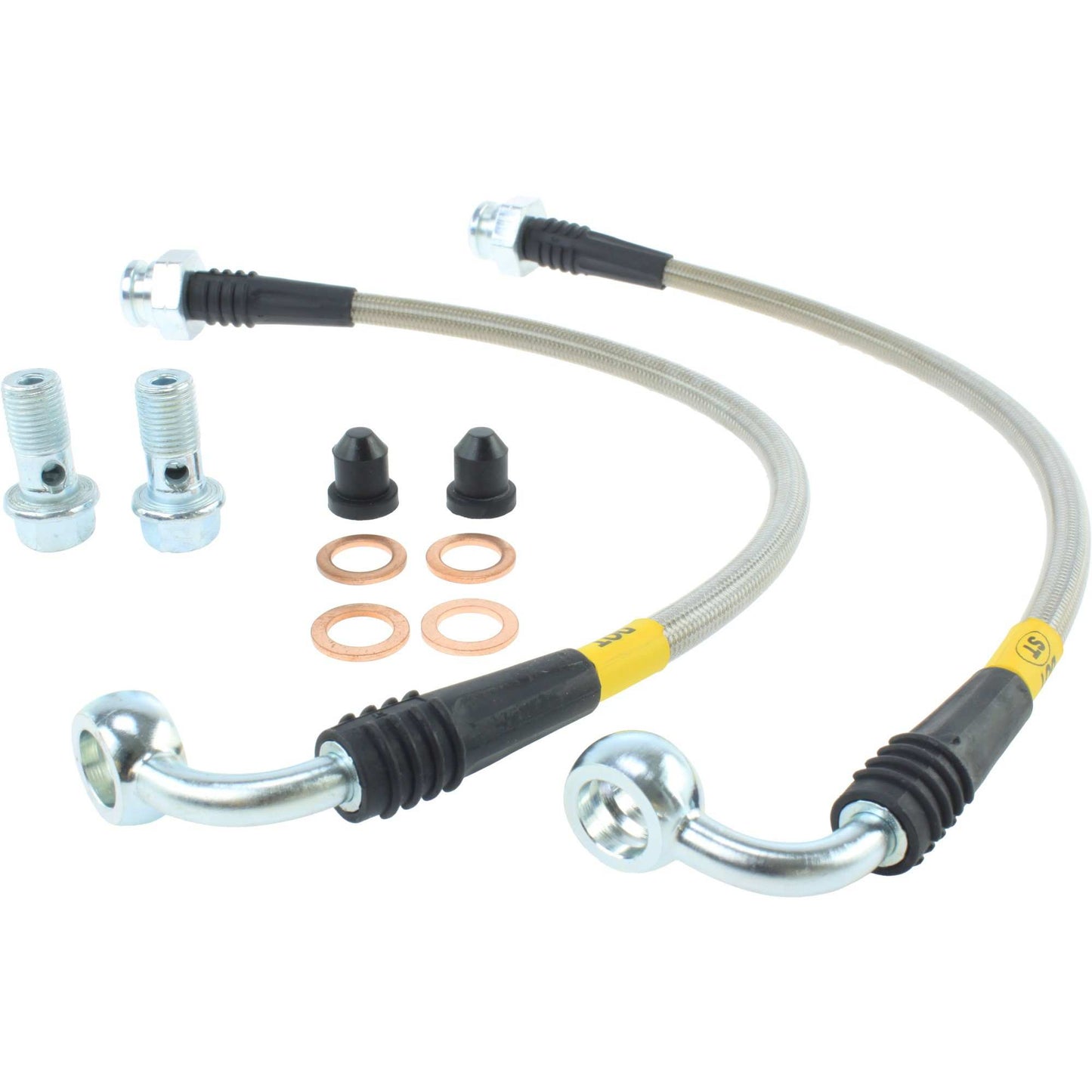 StopTech 07-08 Infiniti G35 Rear Stainless Steel Brake Lines 950.42502