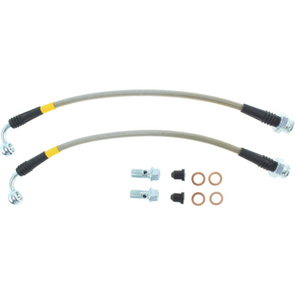 StopTech 07-08 Infiniti G35 Rear Stainless Steel Brake Lines 950.42502