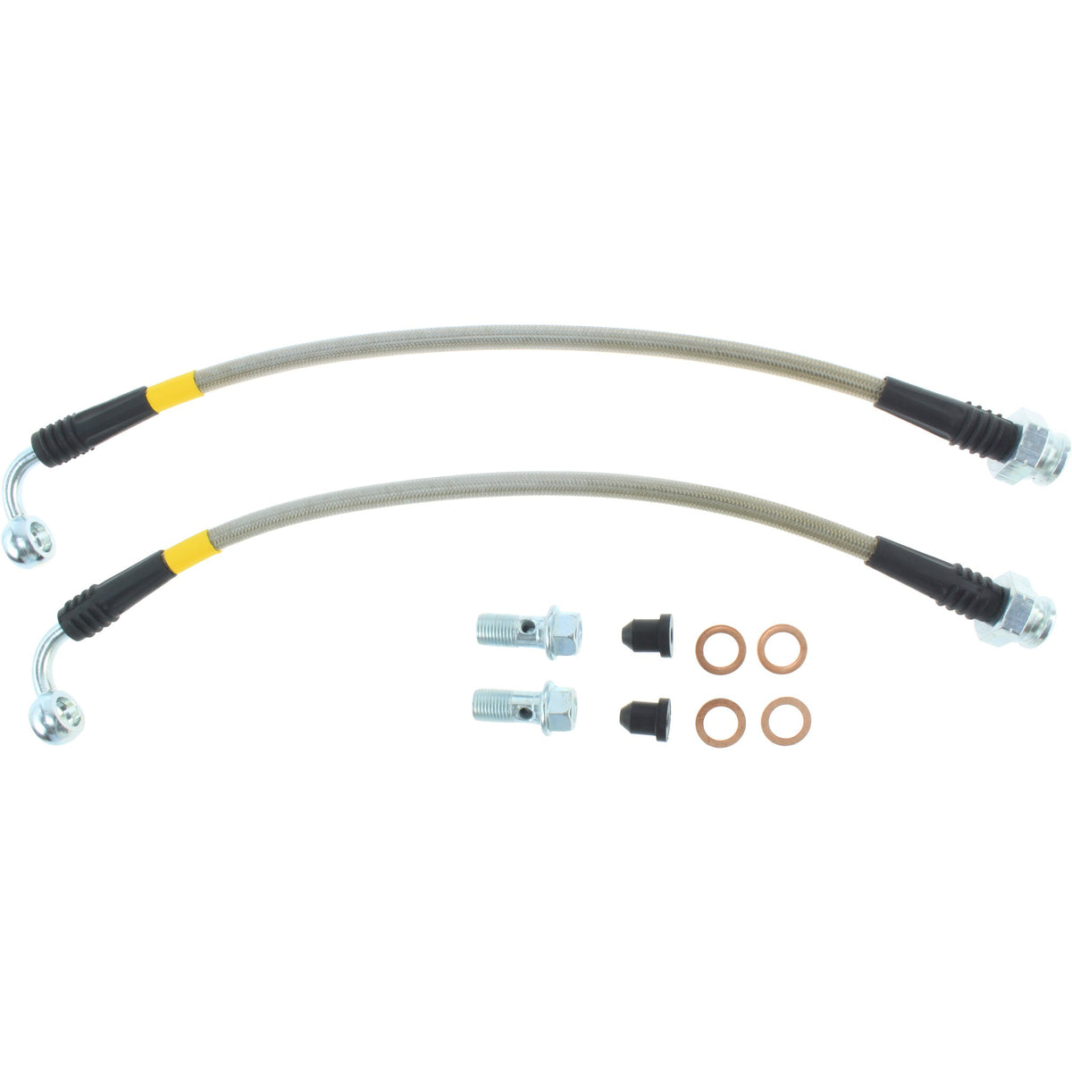 StopTech 07-08 Infiniti G35 Rear Stainless Steel Brake Lines 950.42502