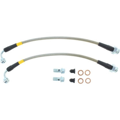 StopTech 07-08 Infiniti G35 Rear Stainless Steel Brake Lines 950.42502